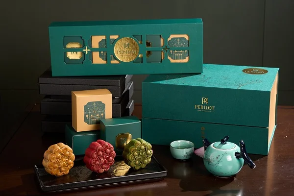 Peridot và Printgo: Thiết kế và in hộp bánh trung thu cao cấp lưu giữ hương thu Hà Nội