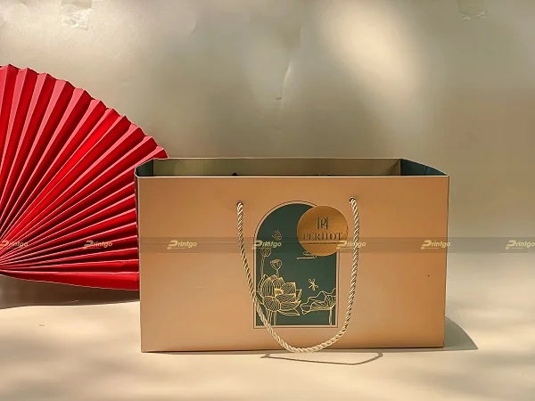 Peridot và Printgo: Thiết kế và in hộp bánh trung thu cao cấp lưu giữ hương thu Hà Nội