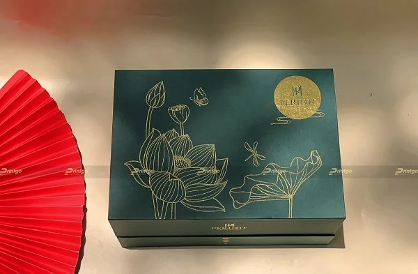 Peridot và Printgo: Thiết kế và in hộp bánh trung thu cao cấp lưu giữ hương thu Hà Nội