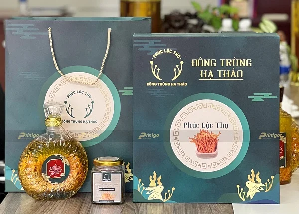 Phúc Lộc Thọ và Printgo: Thiết kế và in bộ hộp quà trung thu đông trùng hạ thảo đón trăng trọn vẹn