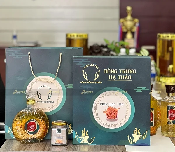 Phúc Lộc Thọ và Printgo: Thiết kế và in bộ hộp quà trung thu đông trùng hạ thảo đón trăng trọn vẹn