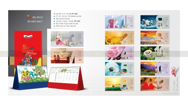 Sở hữu ngay 100+ bộ lịch để bàn Song Hành 2023 giá tốt nhất thị trường 