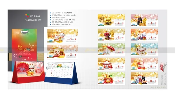 Sở hữu ngay 100+ bộ lịch để bàn Song Hành 2023 giá tốt nhất thị trường 