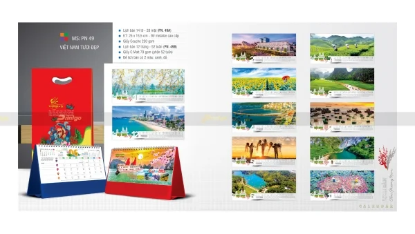 Sở hữu ngay 100+ bộ lịch để bàn Song Hành 2023 giá tốt nhất thị trường 