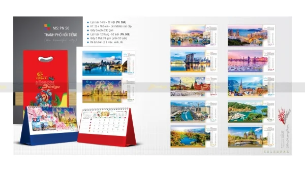 Sở hữu ngay 100+ bộ lịch để bàn Song Hành 2023 giá tốt nhất thị trường 