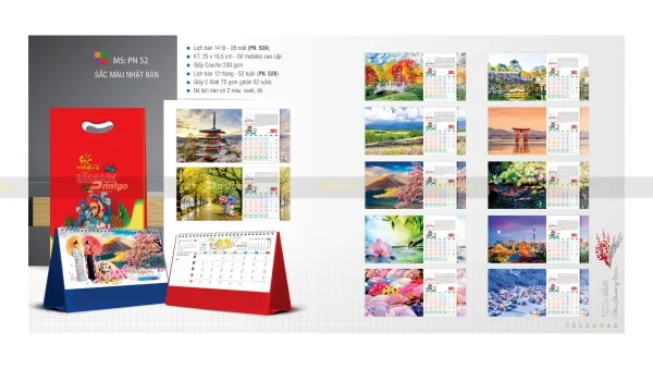 Sở hữu ngay 100+ bộ lịch để bàn Song Hành 2023 giá tốt nhất thị trường 
