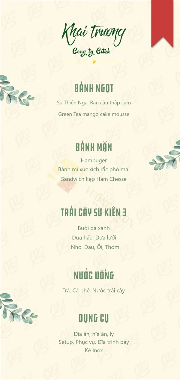 Từ A - Z các sản phẩm in ấn phục vụ sự kiện khai trương, khánh thành