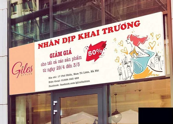 Từ A - Z các sản phẩm in ấn phục vụ sự kiện khai trương, khánh thành
