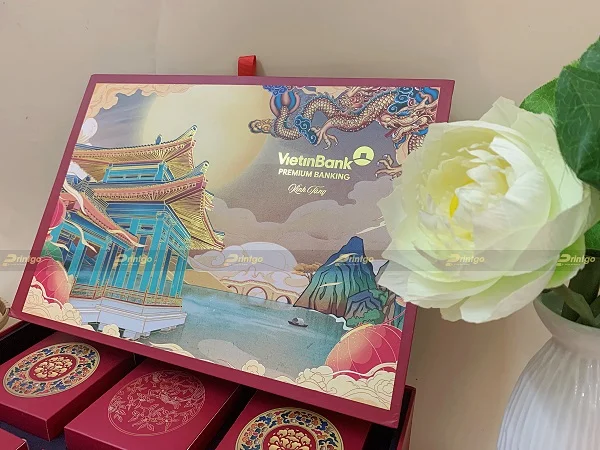 VietinBank và Printgo: Thiết kế và in hộp bánh trung thu mang sắc thu sum vầy