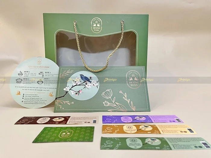 Hương Toàn và Printgo: Thiết kế và in hộp yến sào cao cấp nâng tầm giá trị món quà từ tự nhiên