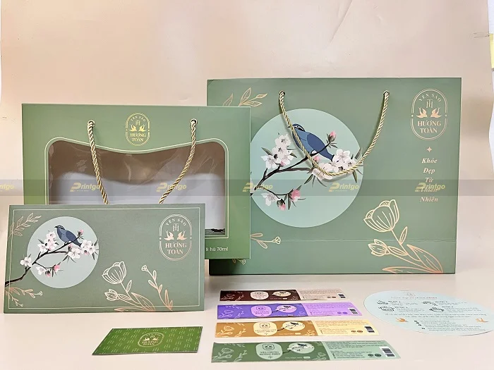 Hương Toàn và Printgo: Thiết kế và in hộp yến sào cao cấp nâng tầm giá trị món quà từ tự nhiên