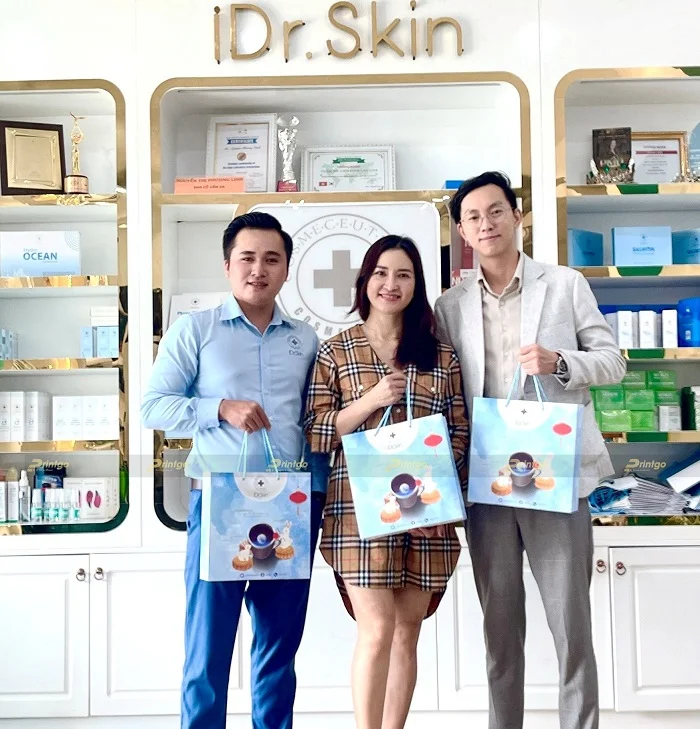 IDR.SKIN và Printgo: Thiết kế và in hộp quà trung thu đón tết trăng tròn thêm hạnh phúc