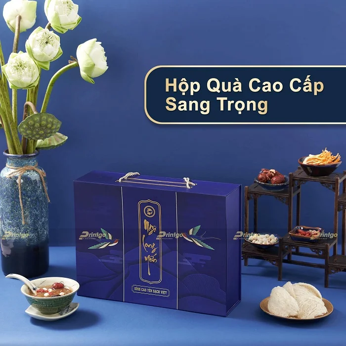 Ngự Long Yến và Printgo: In bộ hộp yến cao cấp đưa thương hiệu yến sạch Việt bay cao