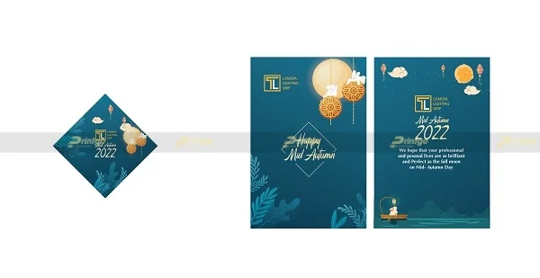 Mẫu thiệp trung thu đẹp dành cho doanh nghiệp