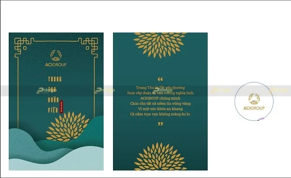 Mẫu thiệp trung thu đẹp dành cho doanh nghiệp
