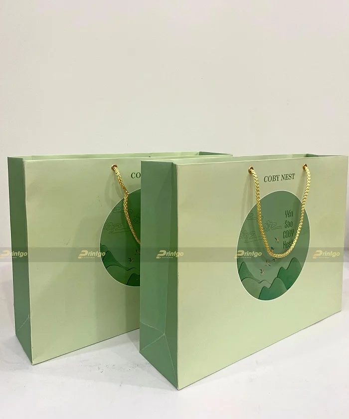 Túi giấy hộp yến Coby Nest