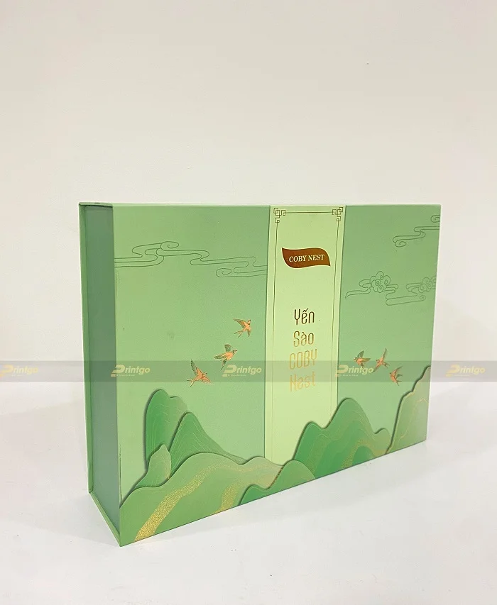Chất liệu carton lạnh bồi giấy couche cao cấp