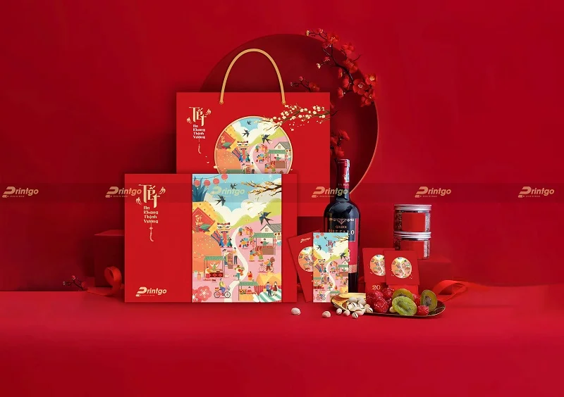 Hộp quà Phiên Chợ Tết mang nhiều ý nghĩa
