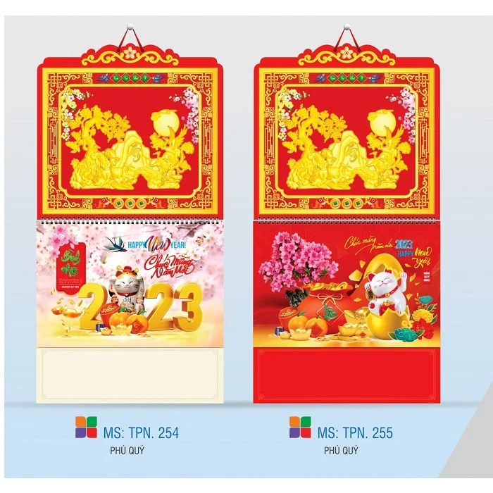Lịch treo tường Phú Quý