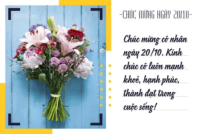 Không thể thiếu những lời yêu thương, lời chúc tặng cô giáo nhân ngày Phụ nữ Việt Nam 20-10