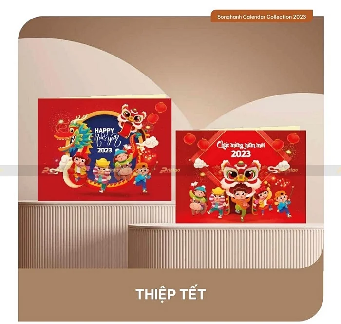 Thiệp tết 2023