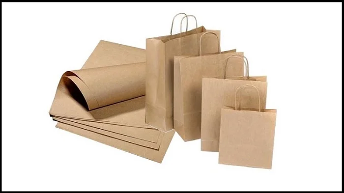 Giấy kraft thường có màu nâu nhạt