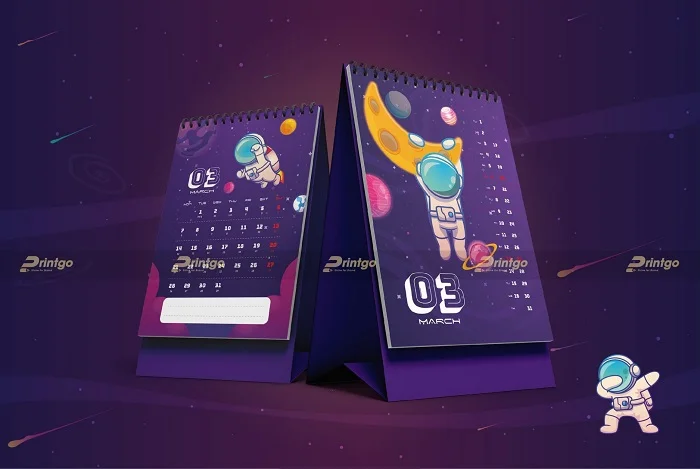 Lịch để bàn 12 tháng