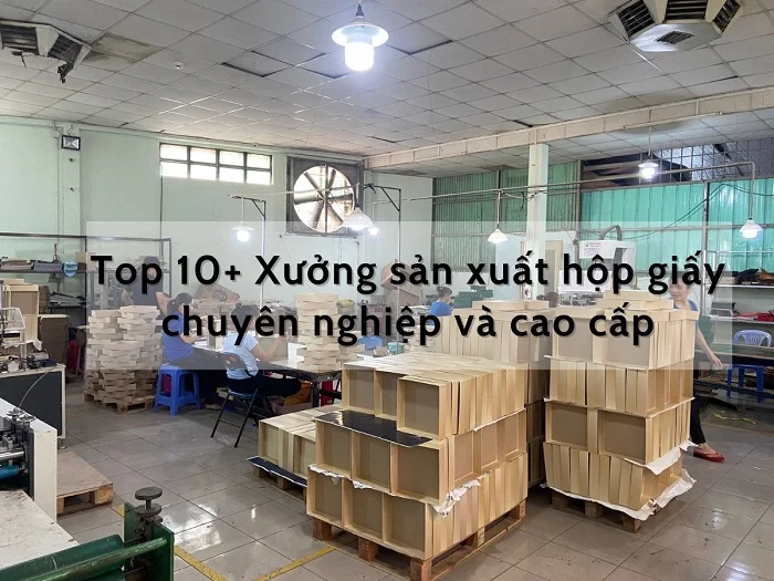 Địa chỉ 11 xưởng sản xuất hộp giấy uy tín, chuyên nghiệp, cao cấp tại Hà Nội