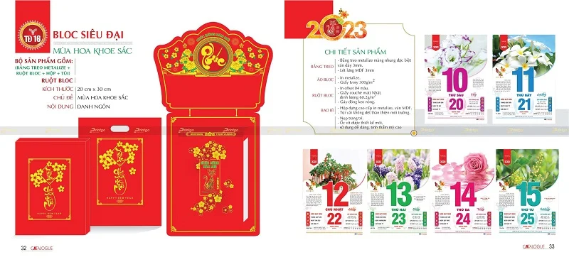 Lịch bloc siêu đại