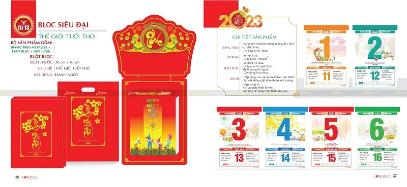 Lịch bloc siêu đại thế giới tuổi thơ