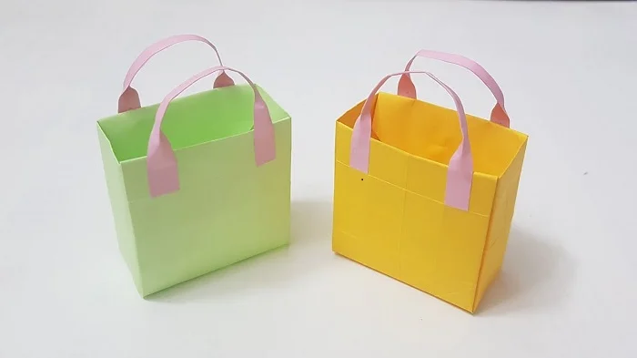 Mẫu túi xách giấy đơn giản