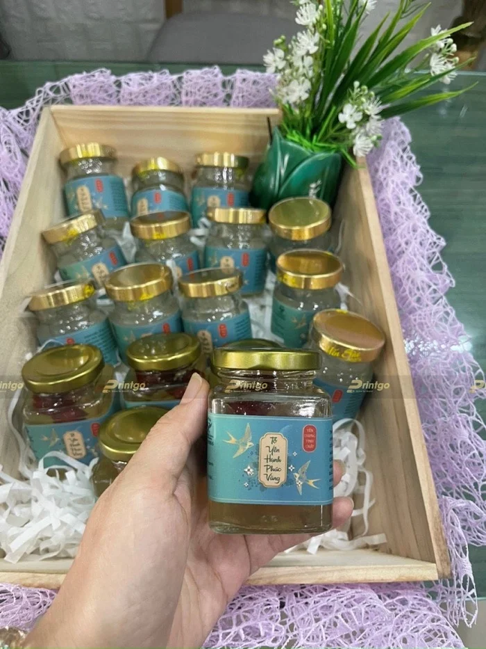 Hạnh Phúc Vàng và Printgo đồng hành tạo nên hộp yến sào sang trọng mang tinh hoa yến Việt