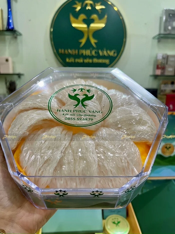 Hạnh Phúc Vàng và Printgo đồng hành tạo nên hộp yến sào sang trọng mang tinh hoa yến Việt