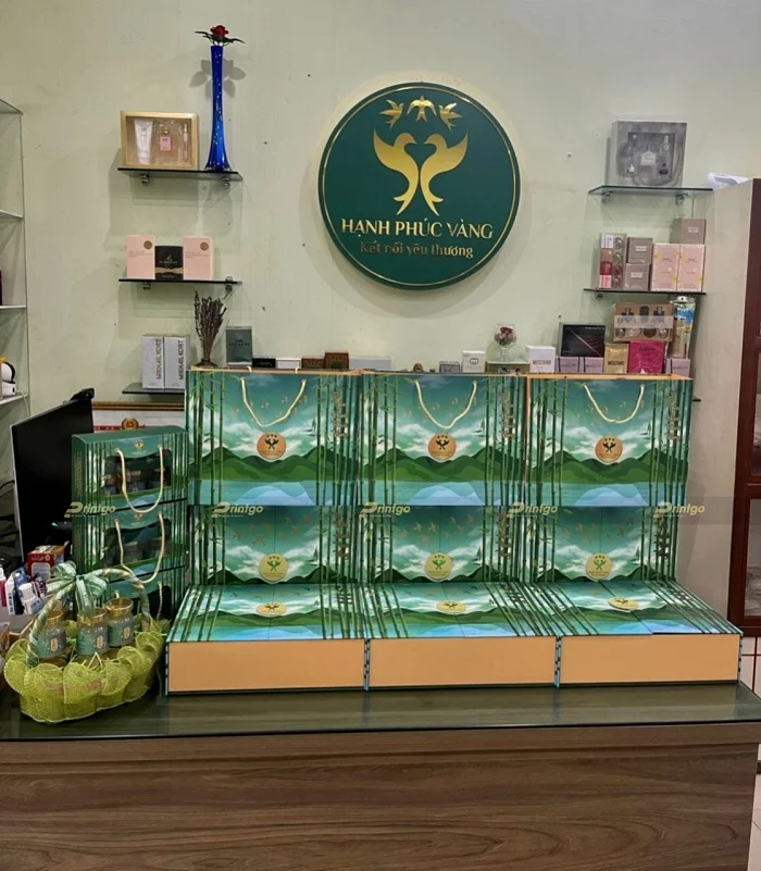 Hạnh Phúc Vàng và Printgo đồng hành tạo nên hộp yến sào sang trọng mang tinh hoa yến Việt