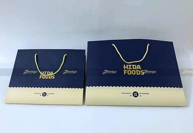 Túi giấy đựng hộp HidaFoods