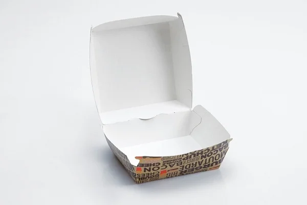 Hộp giấy bánh bao có in tên thương hiệu