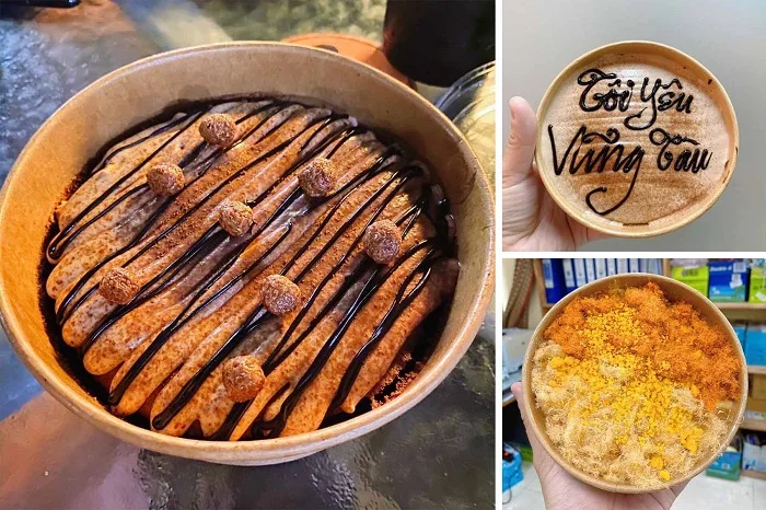 Hộp giấy trọn dùng để đựng bánh bông lan