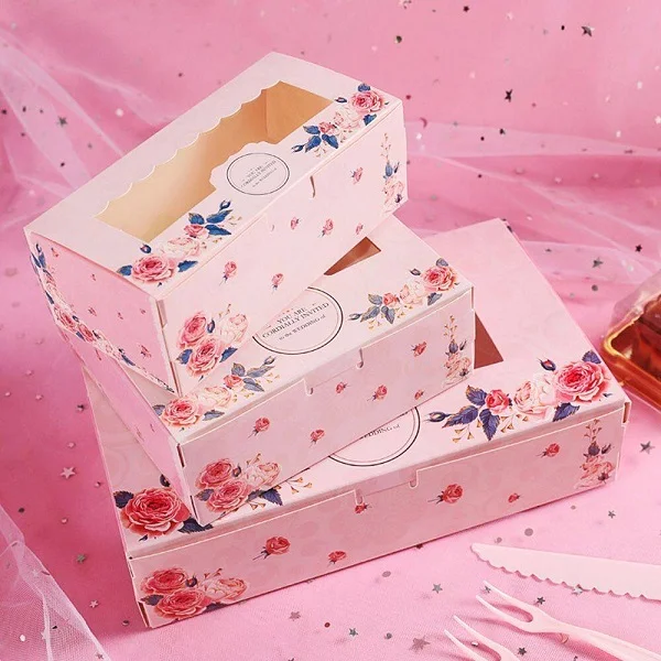 Hộp đựng bánh quy bằng giấy nhiều kích thước