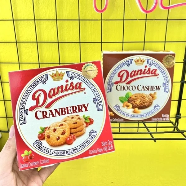 Hộp bánh quy Danisa