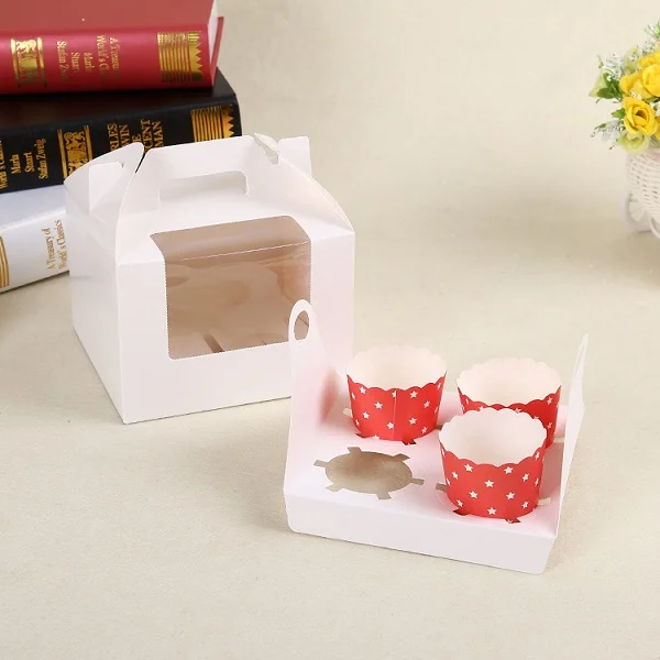 Hộp bánh quy có khay định hình đựng 4 bánh