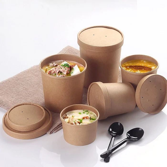 Một ưu điểm của hộp giấy đựng thức ăn nóng là đa dạng kích thước, hình dạng