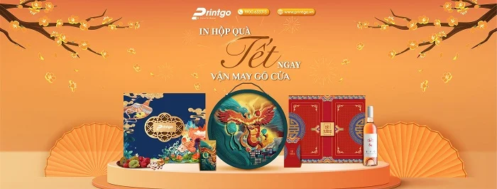 In hộp giấy đựng bánh kẹo Tết tại Printgo