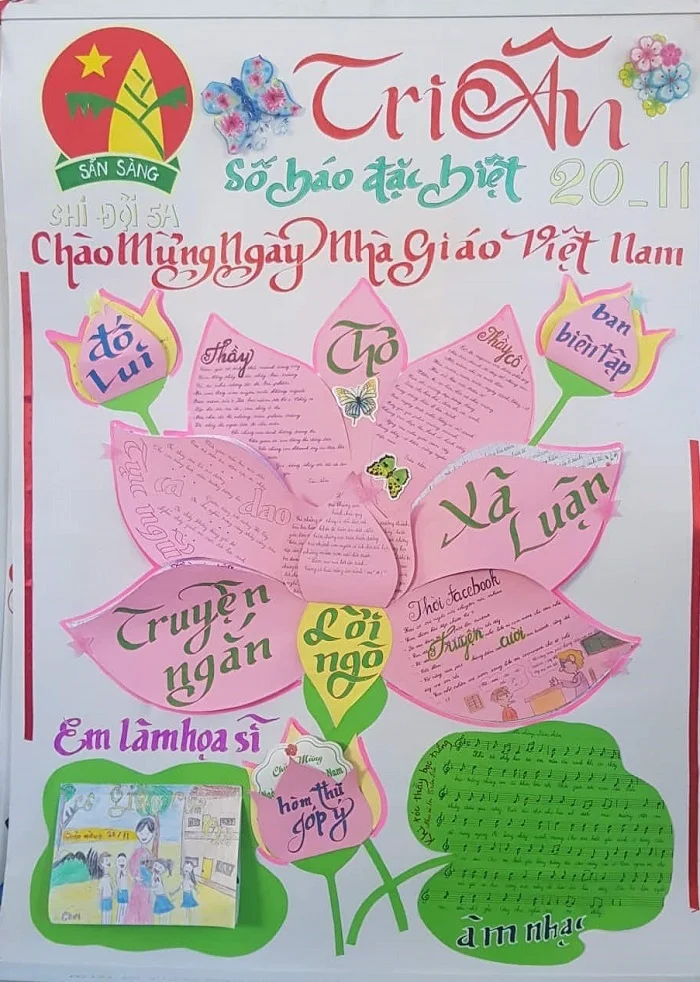 Cách làm tập san 20-11 đơn giản, đẹp mắt mà bạn không thể bỏ qua