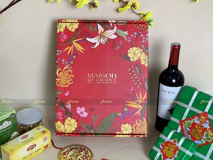 Review mẫu hộp quà tết của thương hiệu Maison Gourmet Viet Nam
