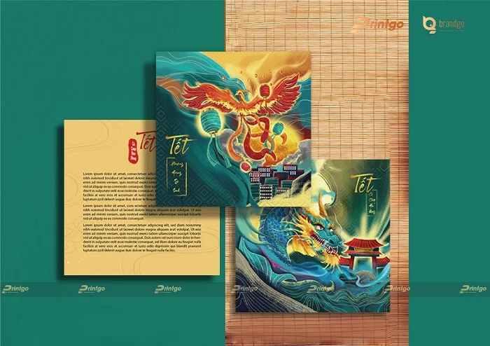 Top 20+ mẫu thiệp chúc mừng năm mới 2022 thiết kế độc quyền bởi Printgo