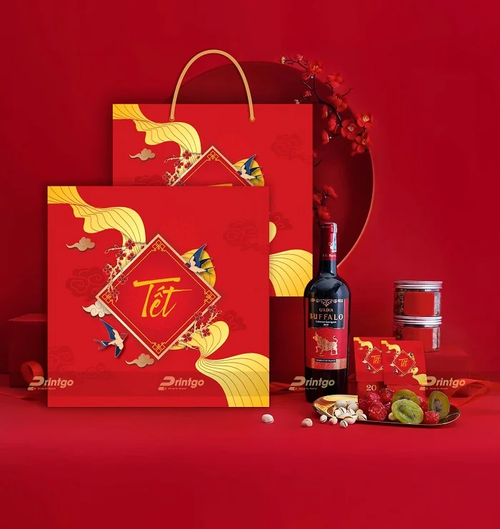 Ưu đãi vàng đón xuân sang "Miễn phí thiết kế hộp quà tết" cho đơn hàng in ấn tại Printgo