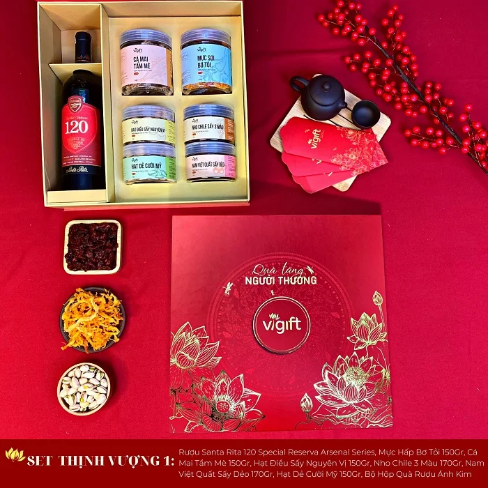 Set quà giá trị dành tặng những người thân yêu