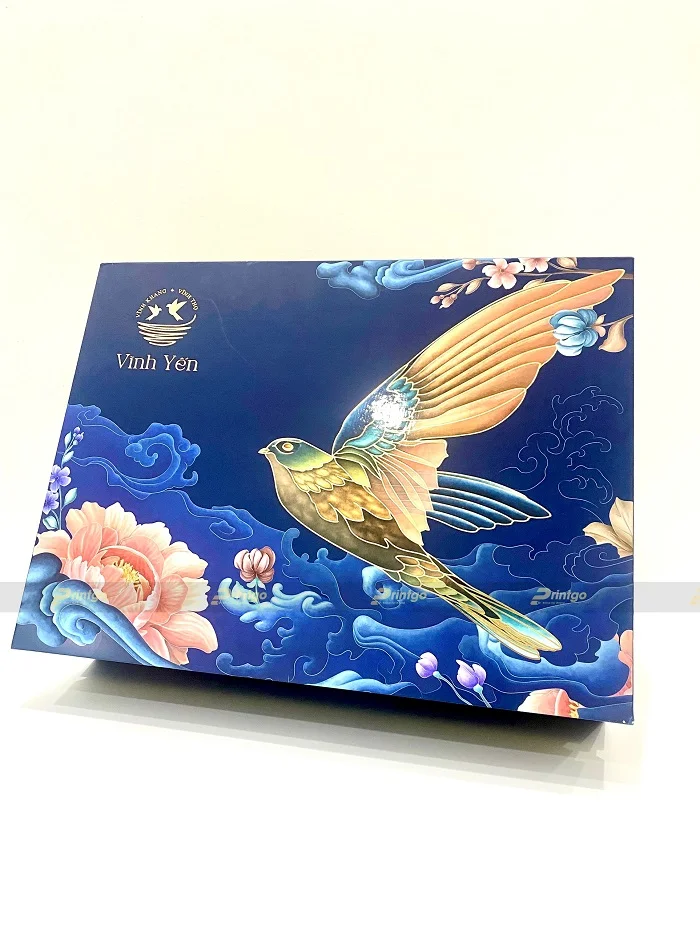 Vĩnh Yến và Printgo: Thiết kế và in hộp yến sào cao cấp nâng tầm giá trị thương hiệu