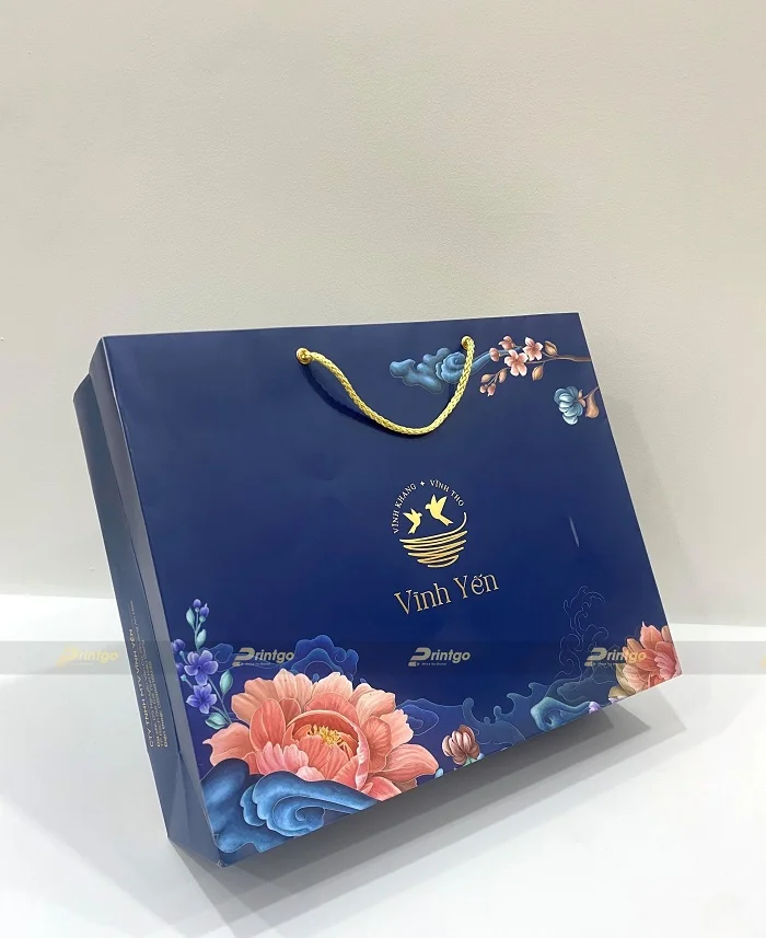 Vĩnh Yến và Printgo: Thiết kế và in hộp yến sào cao cấp nâng tầm giá trị thương hiệu