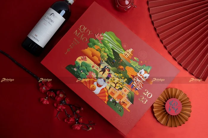 VN Gift và Printgo: Thiết kế và in hộp đựng quà tết gìn giữ nét đẹp tết Việt